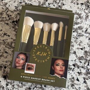 KJH Makeup Brush Set - Black and Gold